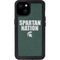 Michigan State University Spartans Nation iPhone 15 Plus Waterproof Case